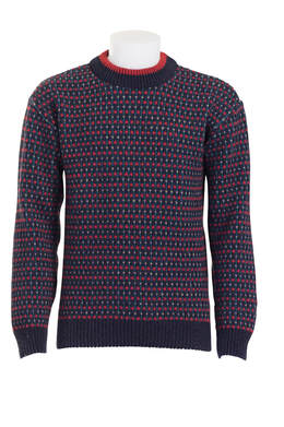 Hammerfest, Classical Wool Crew Neck Pullover made from 100% Pure Norwegian Wool