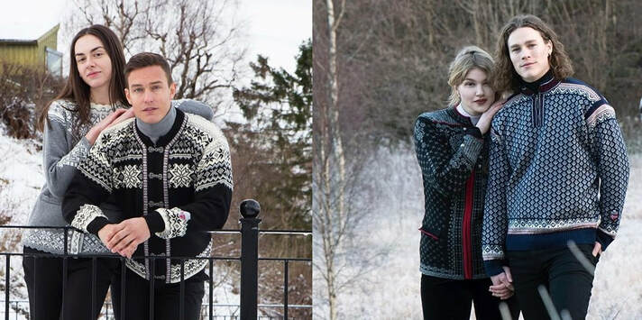 Norwegian Unisex Sweaters and Cardigans